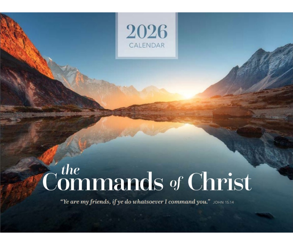 Commands of Christ Calendar 2026